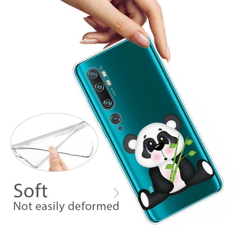 Hoesje voor Xiaomi Mi Note 10 / 10 Pro Naadloze Trieste Panda