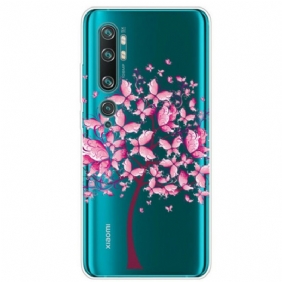 Hoesje voor Xiaomi Mi Note 10 / 10 Pro Roze Boomtop