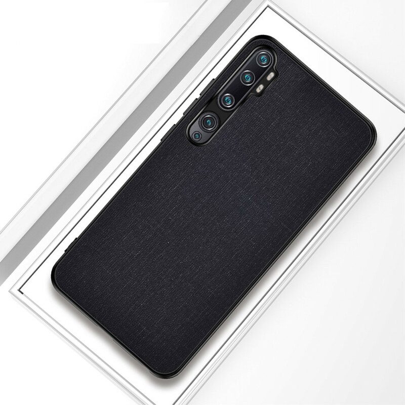 Hoesje voor Xiaomi Mi Note 10 / 10 Pro Stoffen Textuur