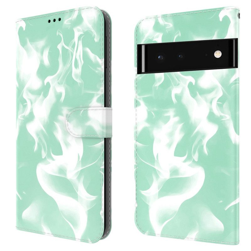 Flip Case voor Google Pixel 6 Abstract Patroon