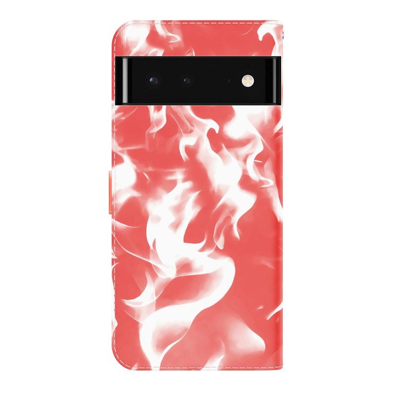 Flip Case voor Google Pixel 6 Abstract Patroon