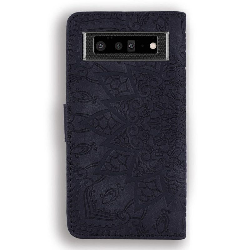 Folio-hoesje voor Google Pixel 6 Barok-mandala