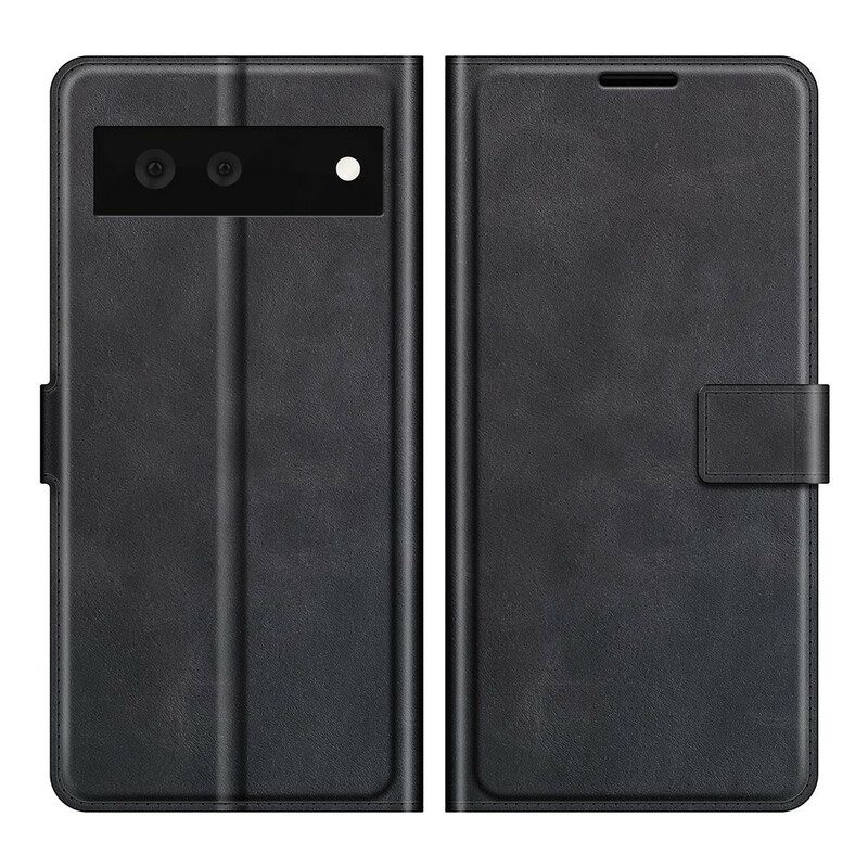 Leren Hoesje voor Google Pixel 6 Slank Extreem Leereffect