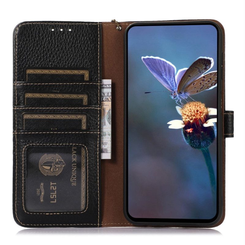 Bescherming Hoesje Sony Xperia 10 Vi Rfid-blokkering En Litchi-textuur