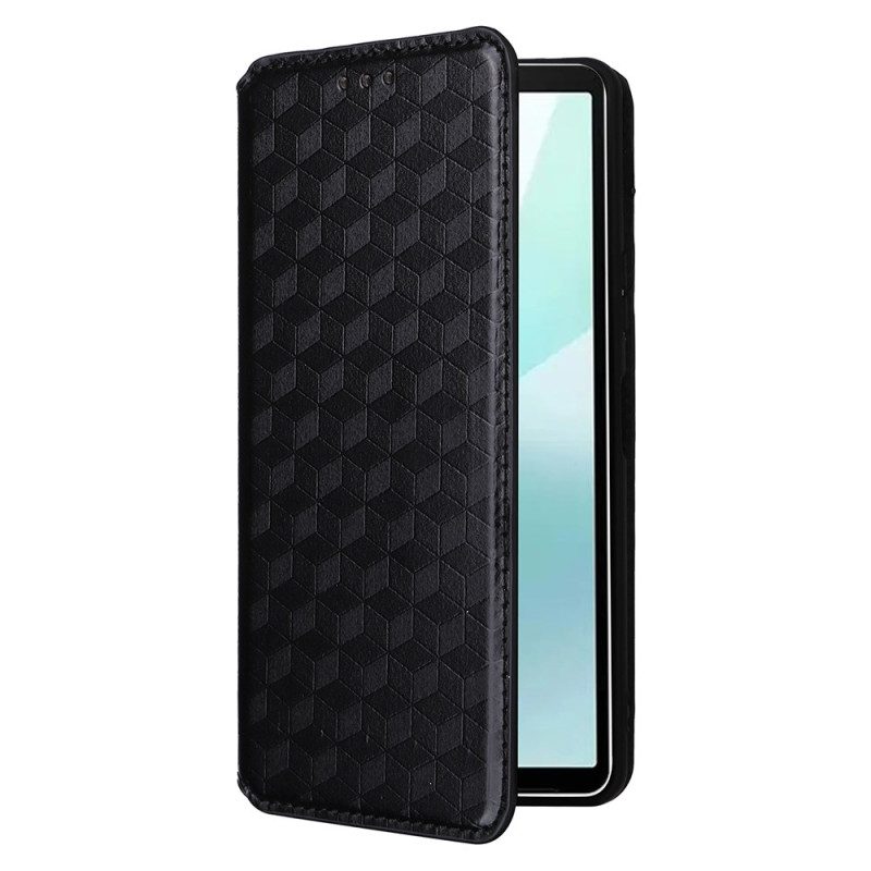 Folio-hoesje Sony Xperia 10 Vi 3d Diamanten