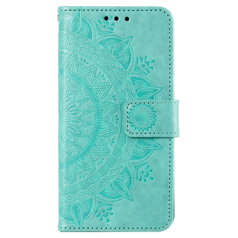 Folio-hoesje Sony Xperia 10 Vi Telefoonhoesje Mandala-bandpatroon