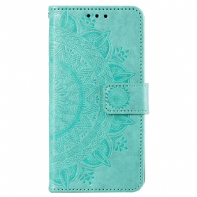 Folio-hoesje Sony Xperia 10 Vi Telefoonhoesje Mandala-bandpatroon