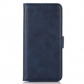 Leren Hoesje Voor Sony Xperia 10 Vi Magnetische Sluiting Met Leereffect