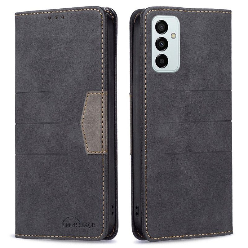 Bescherming Hoesje voor Samsung Galaxy M23 5G Folio-hoesje Binfen-kleur