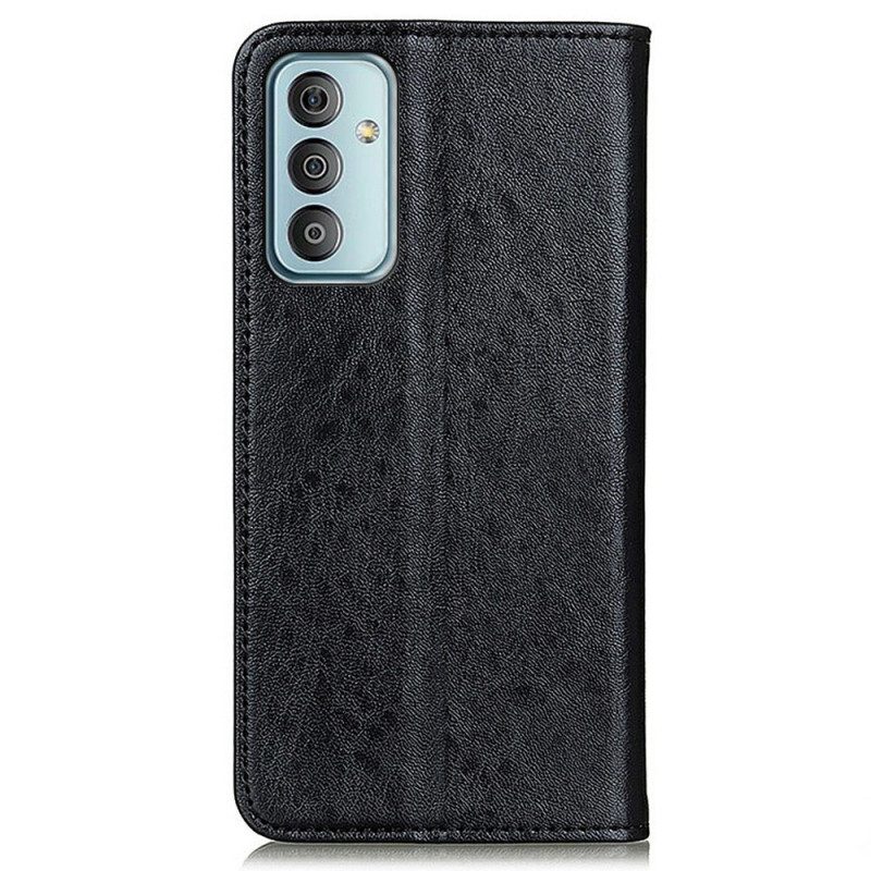 Bescherming Hoesje voor Samsung Galaxy M23 5G Folio-hoesje Getextureerde Lederen Stijl