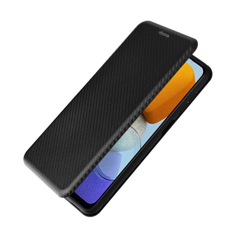 Bescherming Hoesje voor Samsung Galaxy M23 5G Folio-hoesje Koolstofvezel