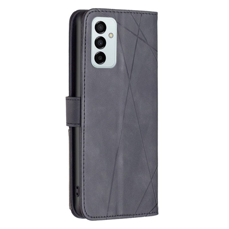 Flip Case voor Samsung Galaxy M23 5G Binfen-kleurendriehoeken