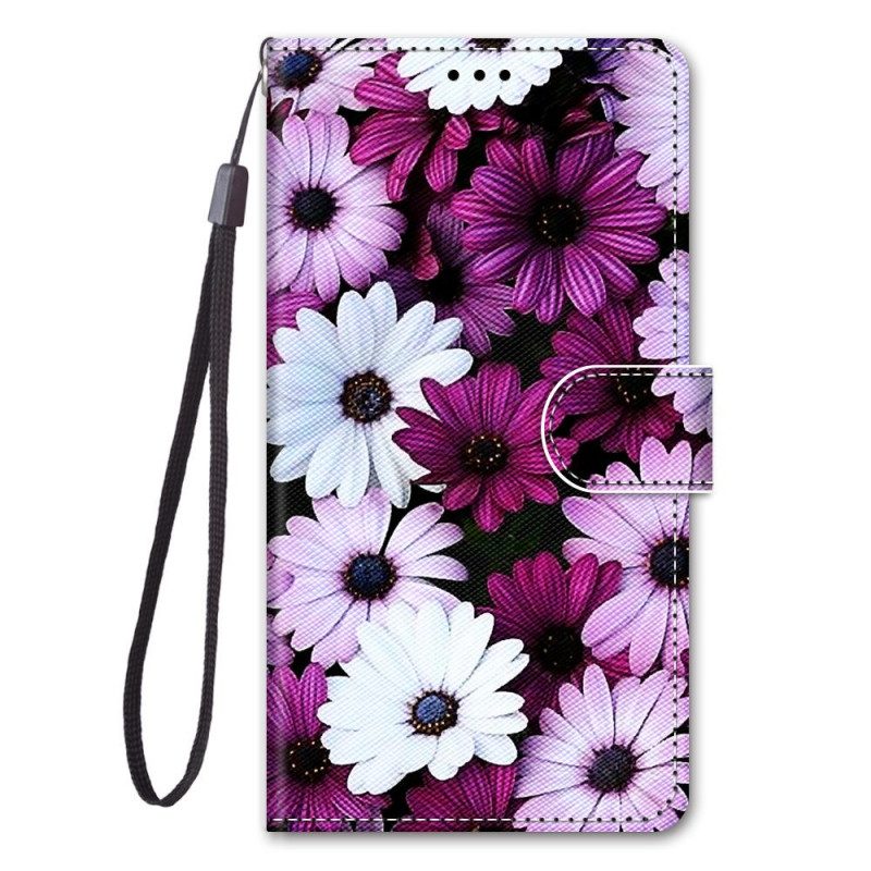 Flip Case voor Samsung Galaxy M23 5G Bloemen Wonder