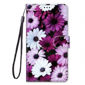 Flip Case voor Samsung Galaxy M23 5G Bloemen Wonder