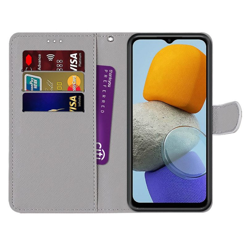 Flip Case voor Samsung Galaxy M23 5G Katten Familie