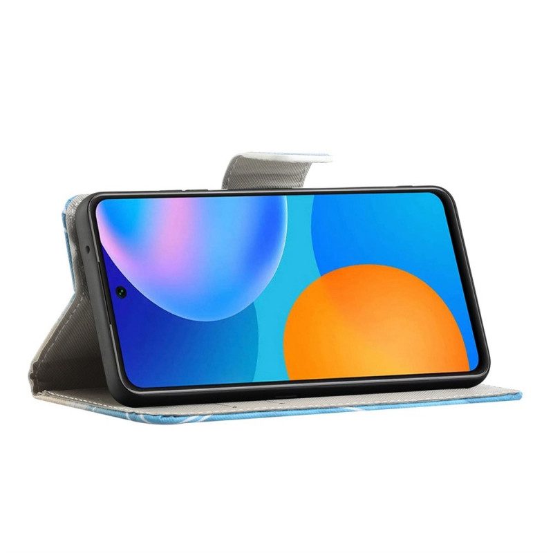 Flip Case voor Samsung Galaxy M23 5G Koninklijke Vlinder