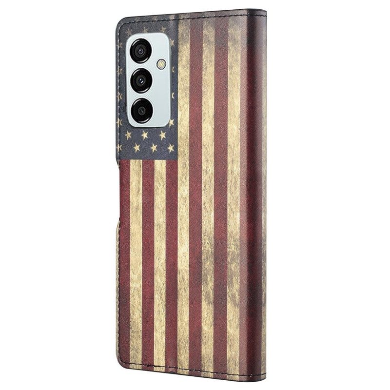 Folio-hoesje voor Samsung Galaxy M23 5G Amerikaanse Vlag