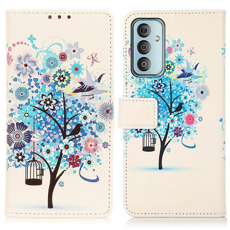 Folio-hoesje voor Samsung Galaxy M23 5G Bloeiende Boom