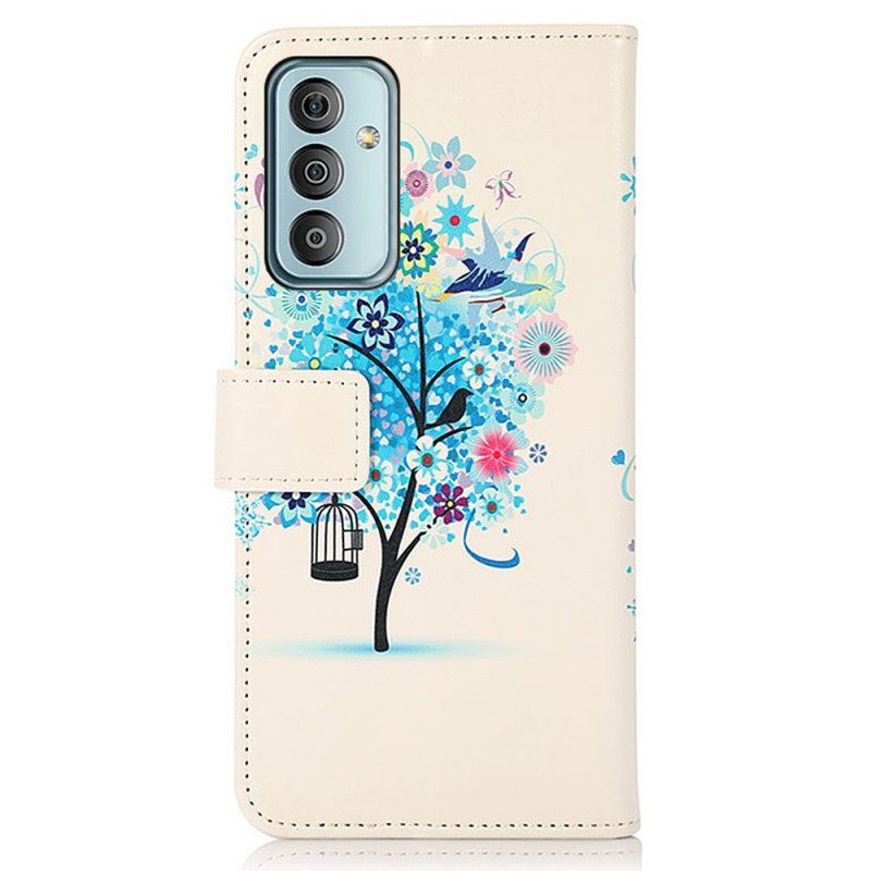 Folio-hoesje voor Samsung Galaxy M23 5G Bloeiende Boom