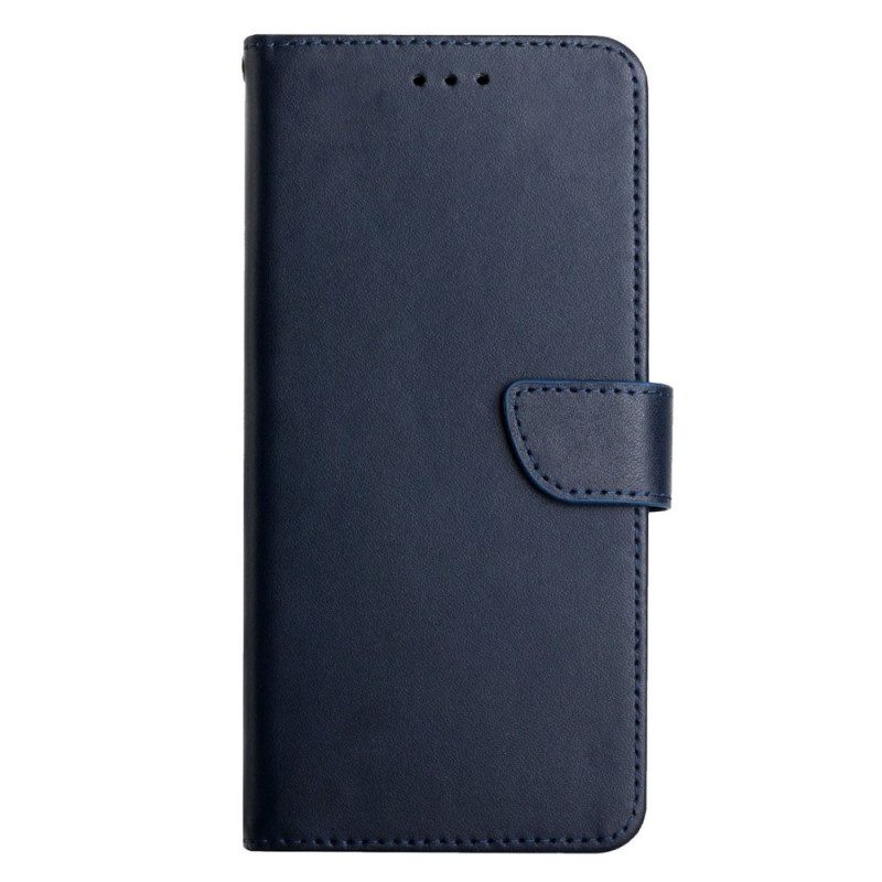 Folio-hoesje voor Samsung Galaxy M23 5G Echt Nappaleer