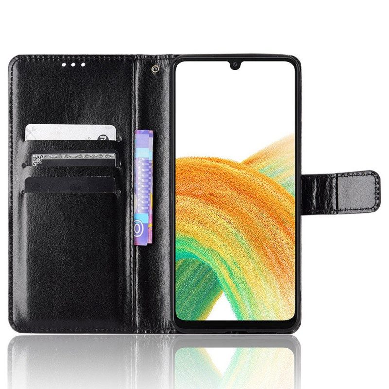 Folio-hoesje voor Samsung Galaxy M23 5G Flitsend Kunstleer