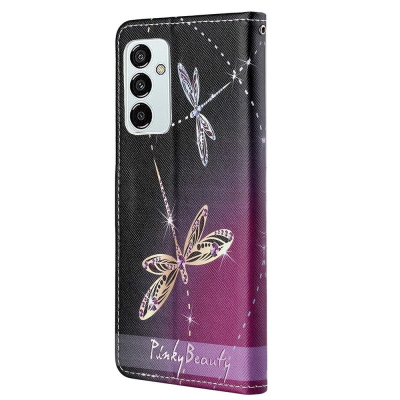 Folio-hoesje voor Samsung Galaxy M23 5G Libellen