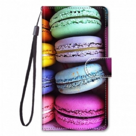 Folio-hoesje voor Samsung Galaxy M23 5G Macarons