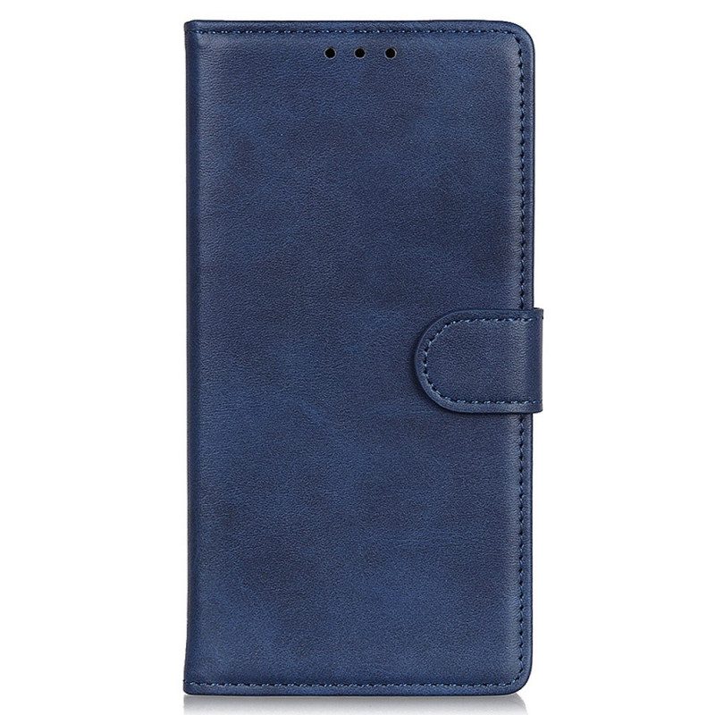 Folio-hoesje voor Samsung Galaxy M23 5G Mat Kunstleer