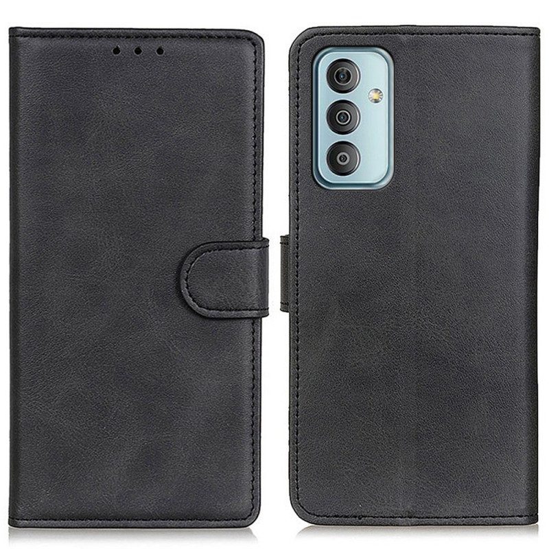 Folio-hoesje voor Samsung Galaxy M23 5G Mat Kunstleer