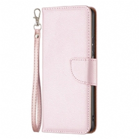 Folio-hoesje voor Samsung Galaxy M23 5G Met Ketting Schuine Riemsluiting