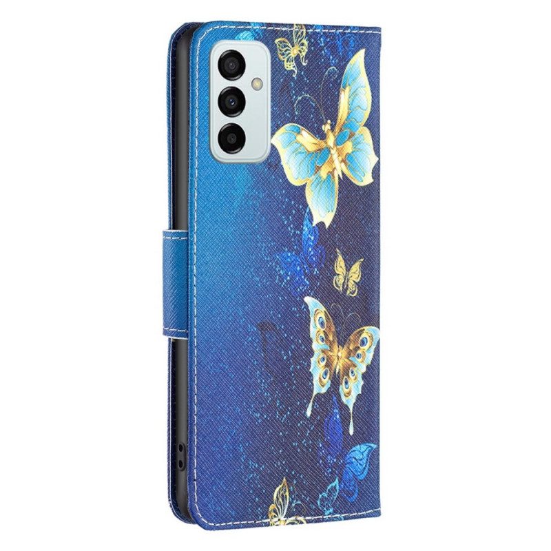 Folio-hoesje voor Samsung Galaxy M23 5G Mooie Vlinders