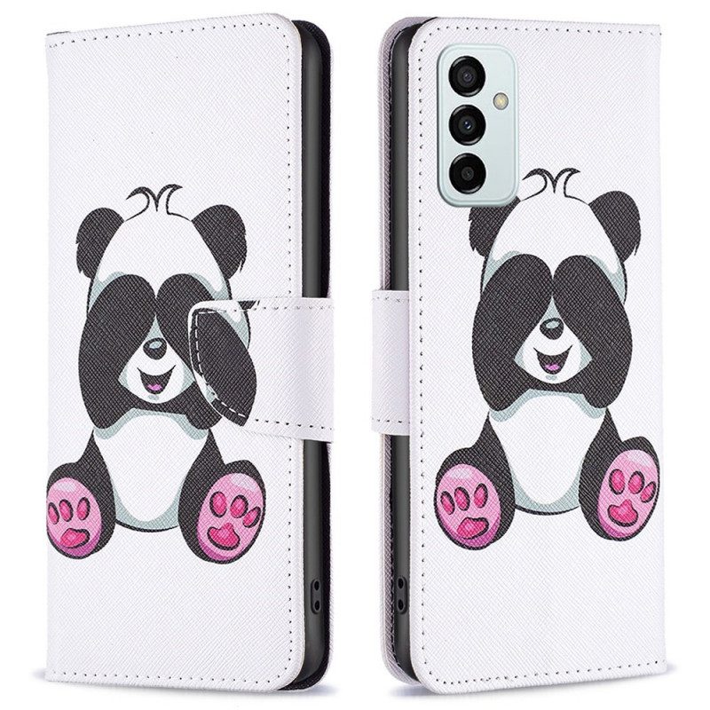 Folio-hoesje voor Samsung Galaxy M23 5G Panda