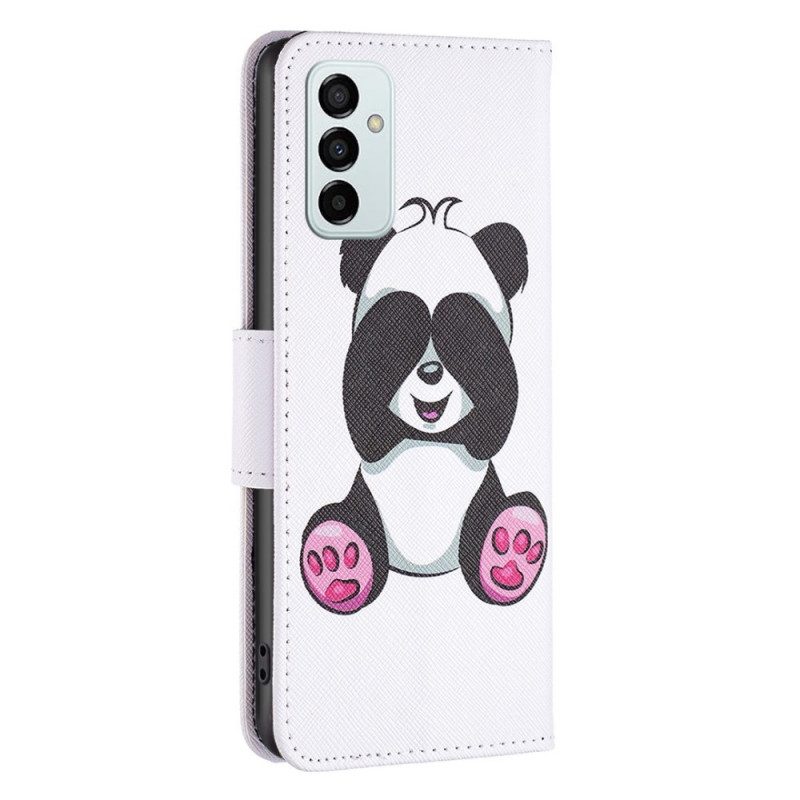 Folio-hoesje voor Samsung Galaxy M23 5G Panda