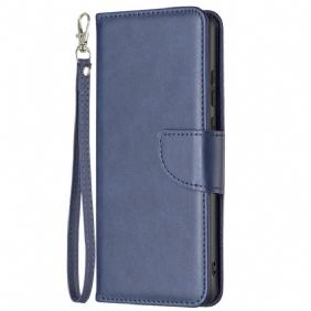 Folio-hoesje voor Samsung Galaxy M23 5G Schuine Sluiting Met Riem