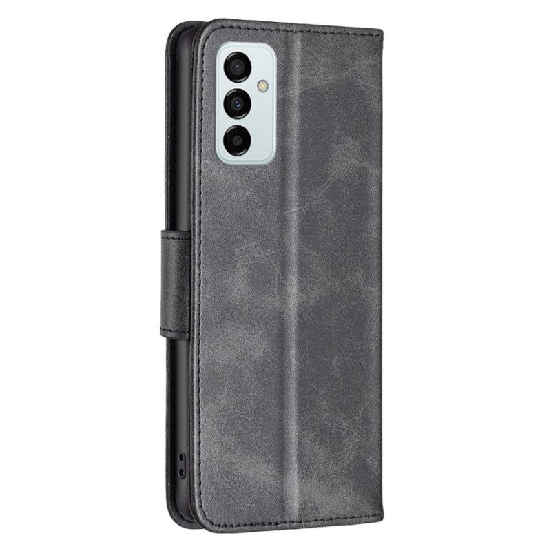 Folio-hoesje voor Samsung Galaxy M23 5G Schuine Sluiting Met Riem