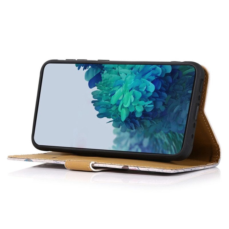 Folio-hoesje voor Samsung Galaxy M23 5G Woeste Tijger