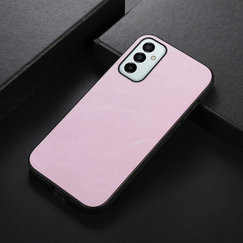 Hoesje voor Samsung Galaxy M23 5G Stijl Leer Kleur