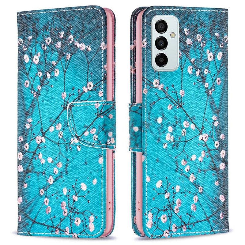 Leren Hoesje voor Samsung Galaxy M23 5G Boom Decoratie