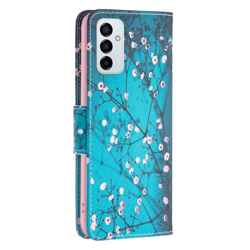 Leren Hoesje voor Samsung Galaxy M23 5G Boom Decoratie