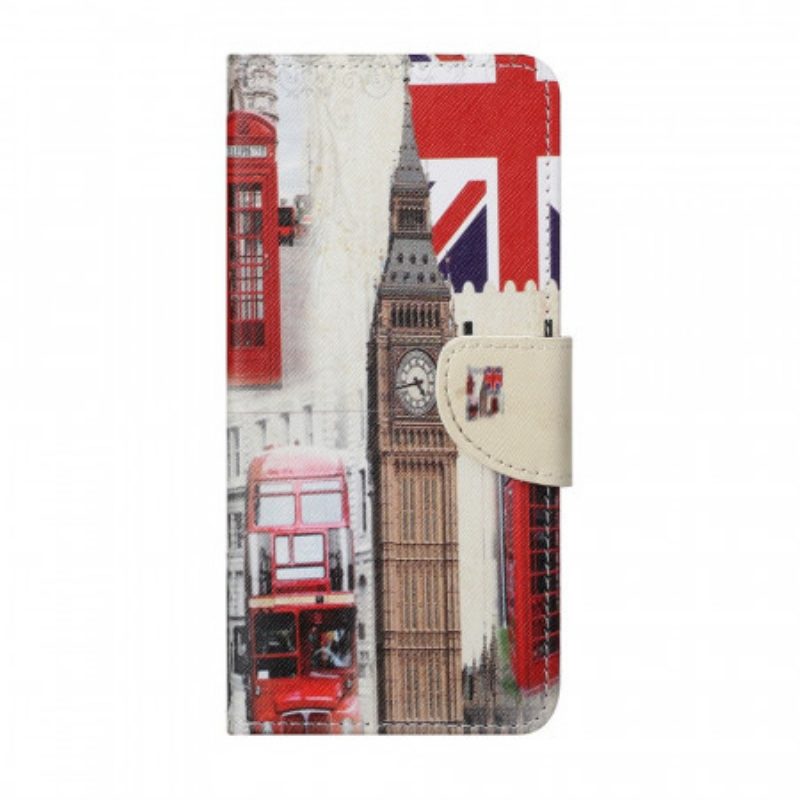 Leren Hoesje voor Samsung Galaxy M23 5G Londen