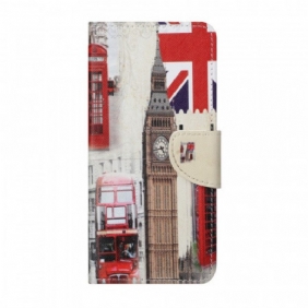 Leren Hoesje voor Samsung Galaxy M23 5G Londen