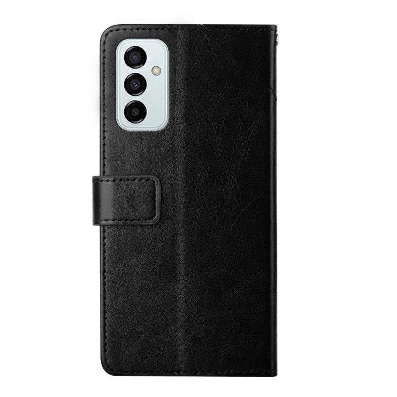 Leren Hoesje voor Samsung Galaxy M23 5G Stijl Leer Y Design