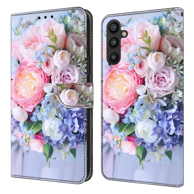 Bescherming Hoesje Samsung Galaxy A15 Boeket Bloemen