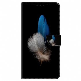 Folio-hoesje Samsung Galaxy A15 Telefoonhoesje Twee Veren