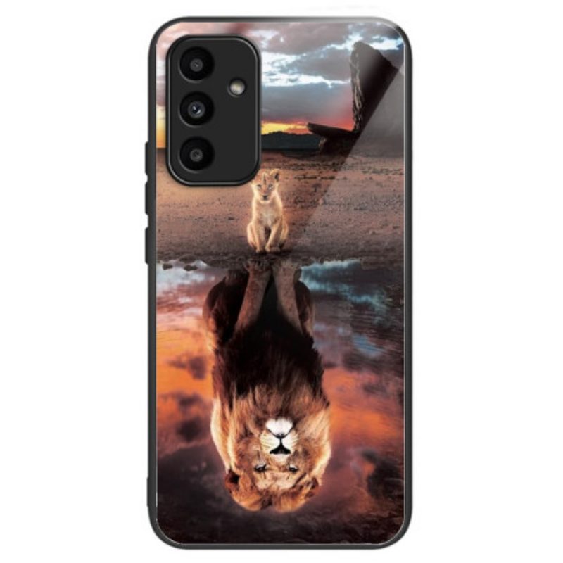 Hoesje Samsung Galaxy A15 Lionceau Dream Gehard Glas Bescherming Hoesje