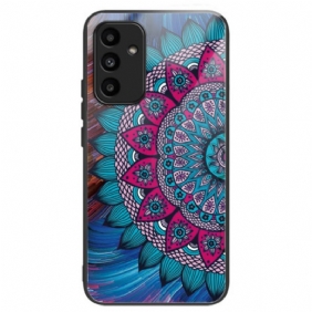 Hoesje Samsung Galaxy A15 Mandala Gehard Glas