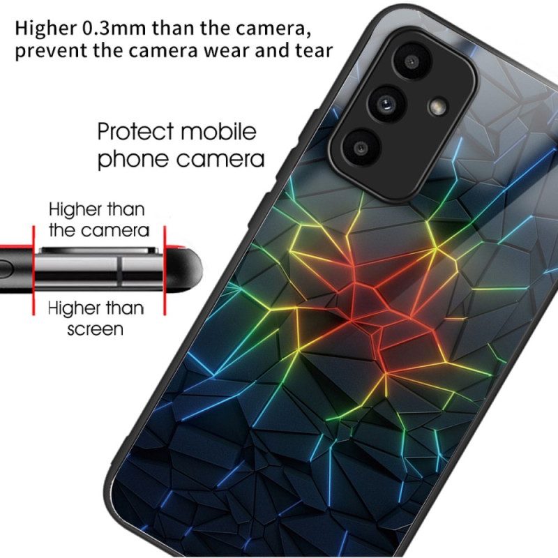 Hoesje Voor Samsung Galaxy A15 Geometrisch Patroon