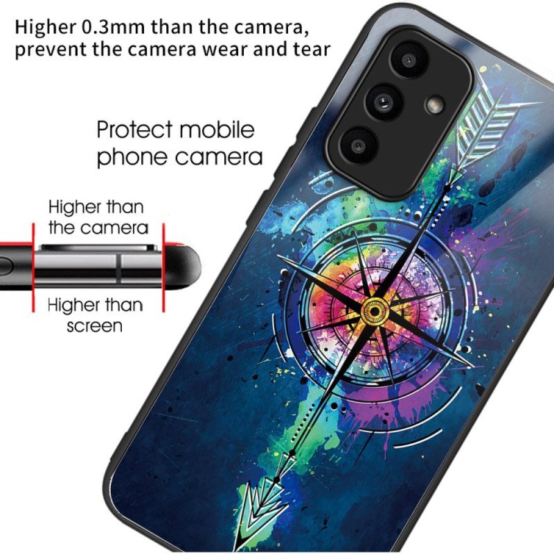 Hoesje Voor Samsung Galaxy A15 Pijl Van Gehard Glas