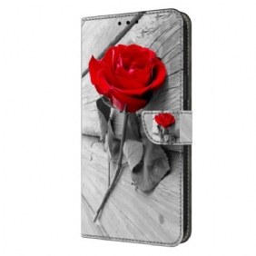 Leren Hoesje Voor Samsung Galaxy A15 Roze