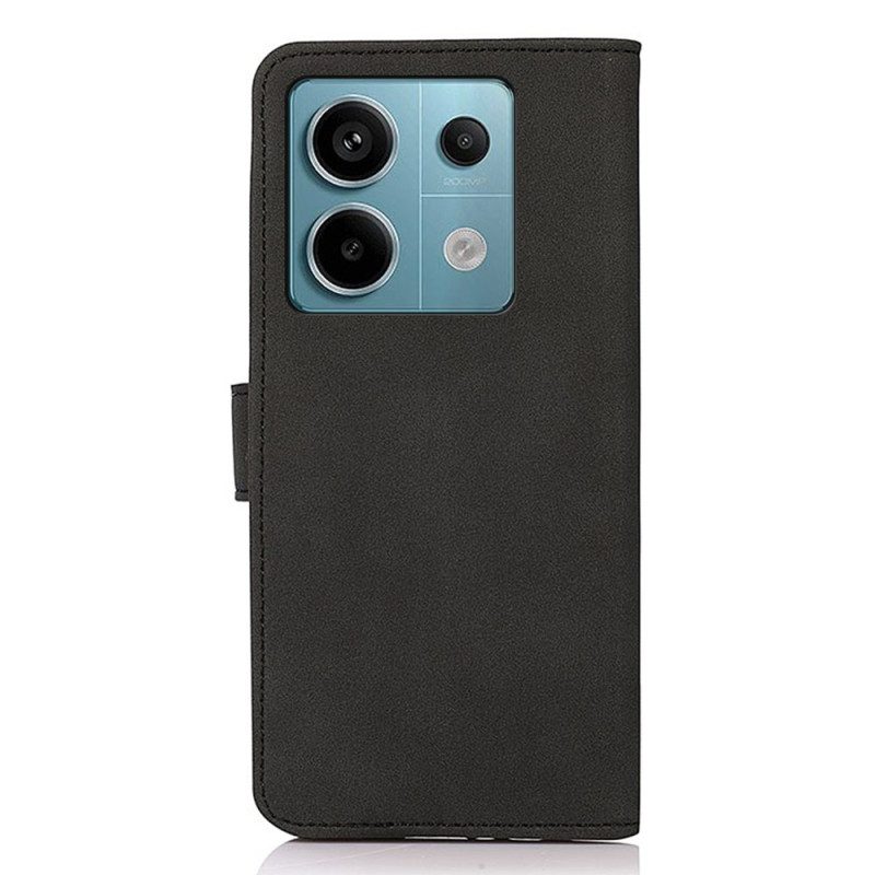 Flip Case Leren Poco X6 5g Khazneh Lederen Stijl